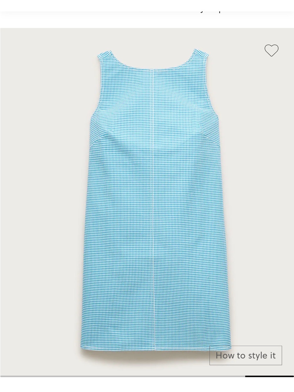 J crew NWT Billie dress in gingham double cotton poplin